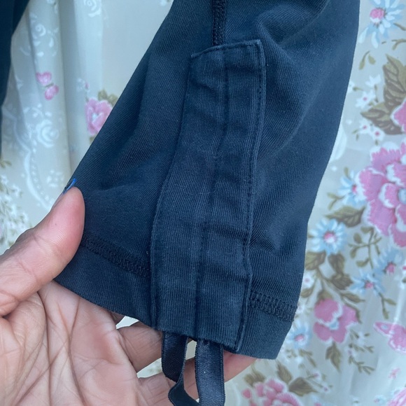 Nike Black capri Leggings adjustable - Picture 4 of 5